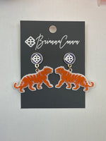 Brianna Cannon Elkmont Tiger Earrings
