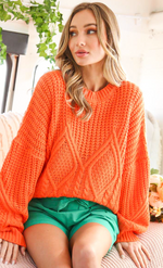 Elodie Cable Knit Sweater