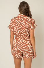 Becca Abstract Romper