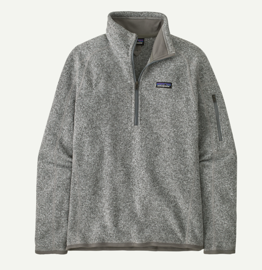 Patagonia ハイドロシェッド　グレー　L Patagonia Women's Better Sweater 1/4 Zip Fleece – Elkmont Trading