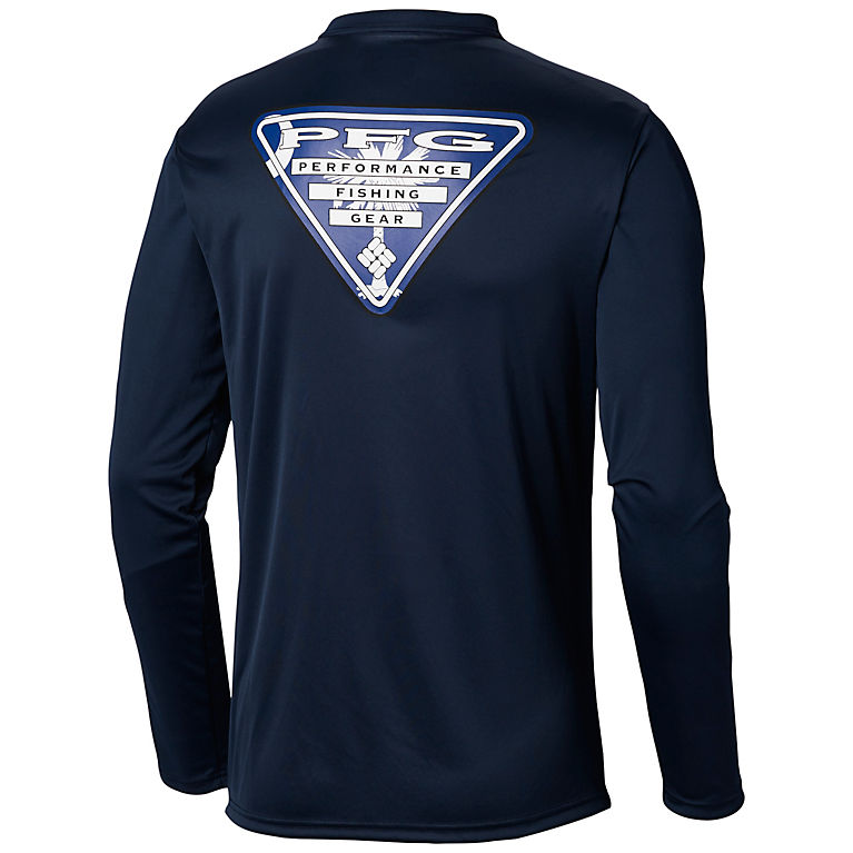 Columbia Men's PFG Triangle Fill Tech T-Shirt - L - White
