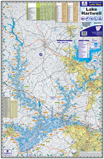 Kingfisher Maps Lake Hartwell