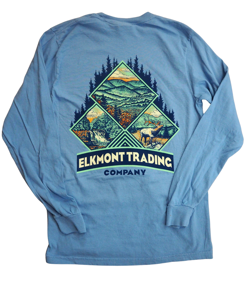 Elkmont Hike & Paddle Diamond Long Sleeve Tee