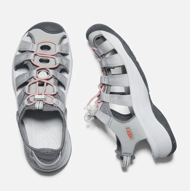 Keen Astoria West Sandal Women S Grey Coral 7.5