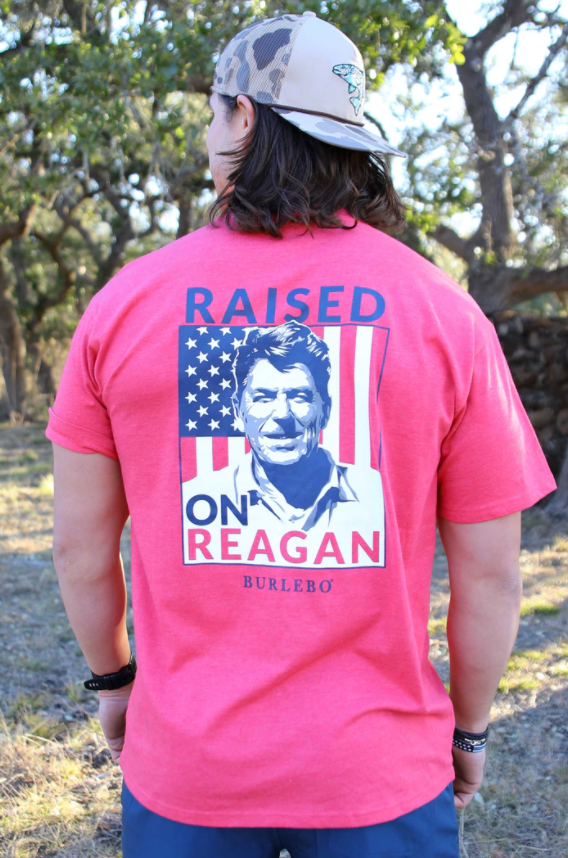 Burlebo Raised on Reagan T-Shirt