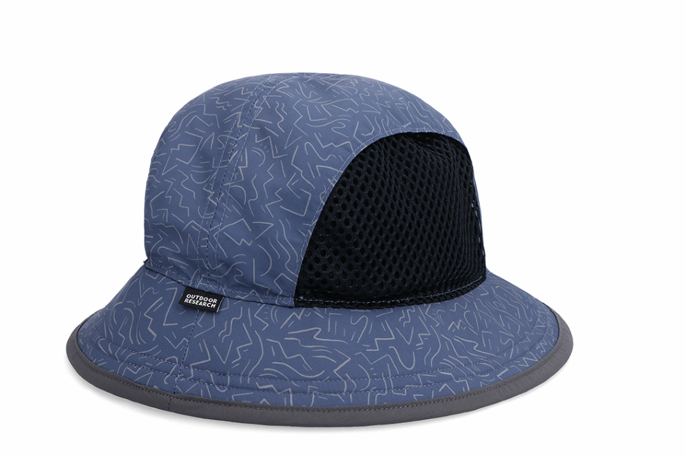 Outdoor Research Printed Swift Bucket Hat - Dawn Squiggle - L/XL