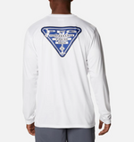 Columbia Men's Terminal Tackle PFG State Triangle Long Sleeve Shirt