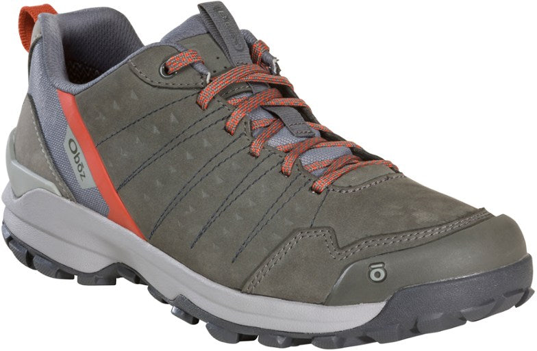 Oboz Men's Sypes Low Leather B-Dry Waterproof Hiking Shoes