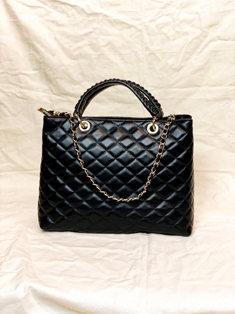 Quilted Small Leather Bag  By Germán Fuentes - KADOU BOUTIQUE