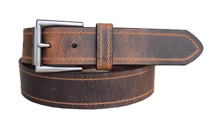 Elkmont Baskins Leather Belt