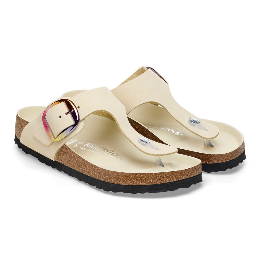 Birkenstock Gizeh Big Buckle Nubuck Leather