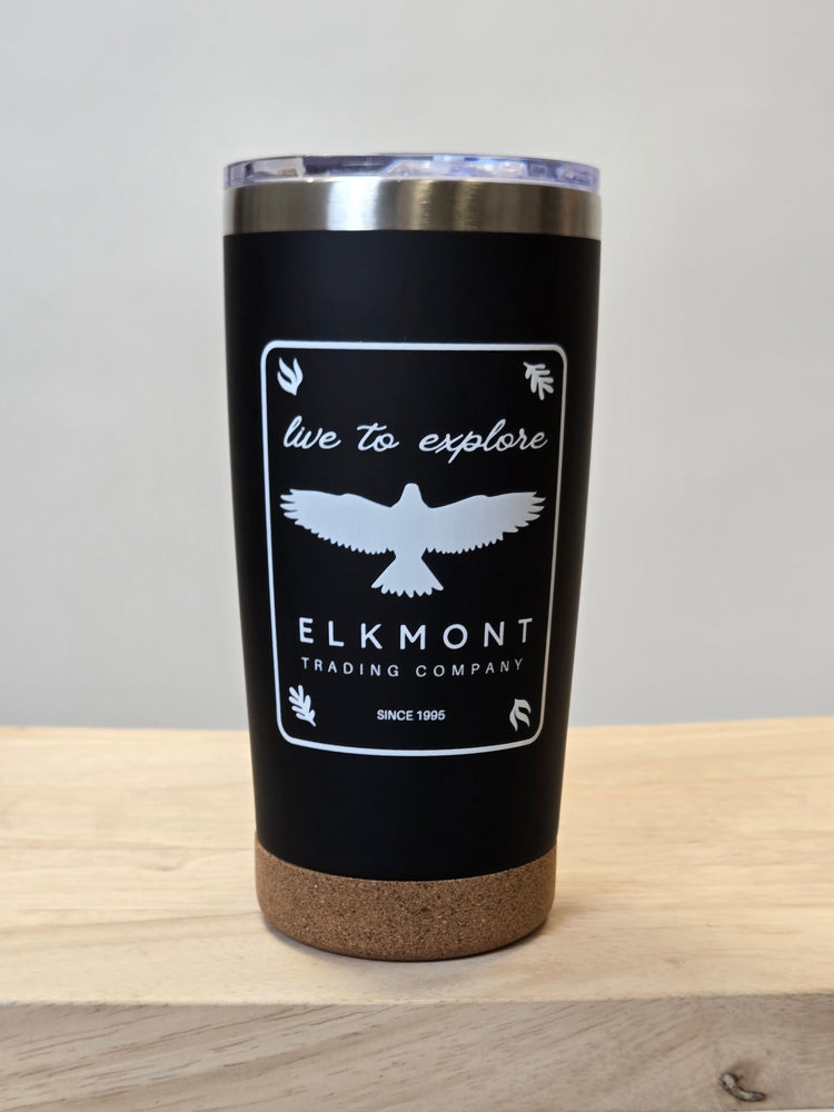 Elkmont "Live to Explore" Legend Cork Bottom Tumbler