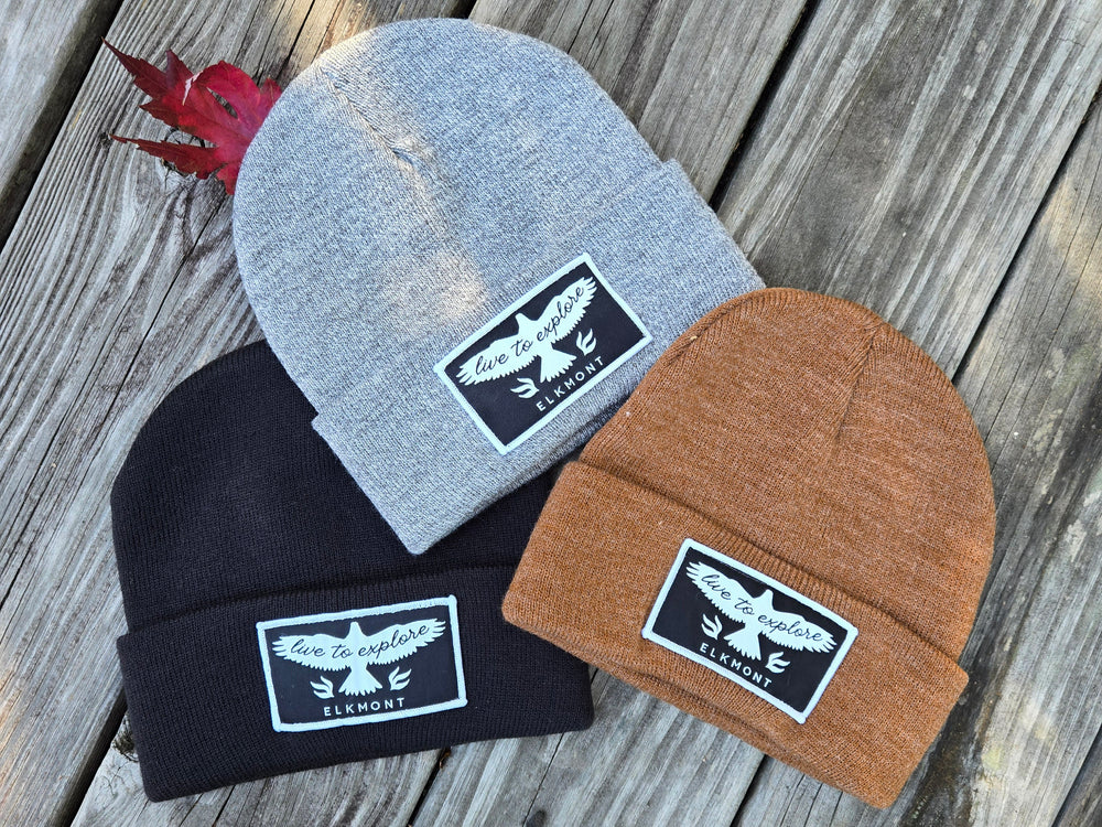 Elkmont "Live to Explore" Custom Beanies