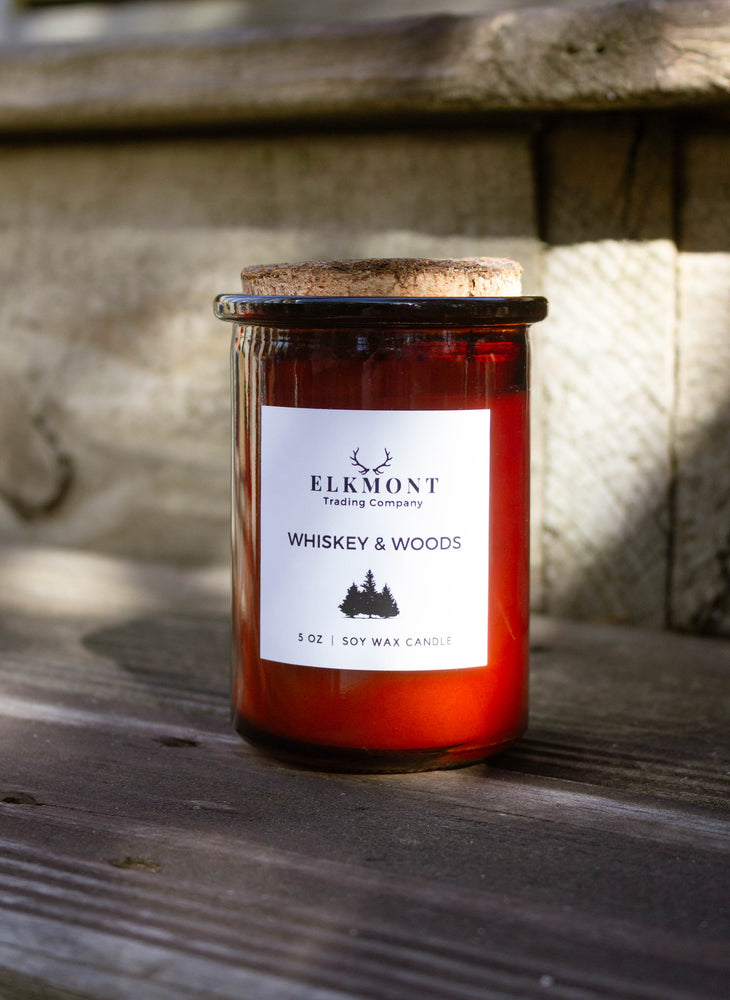 Elkmont Signature Whiskey & Woods Candle