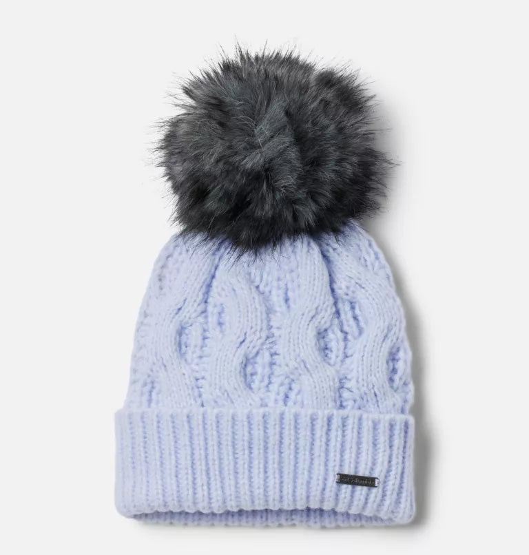 Columbia Women's Boundless Days Cable Knit Pom Beanie