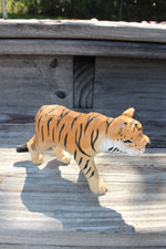 Hand Carved Tiger Figurine