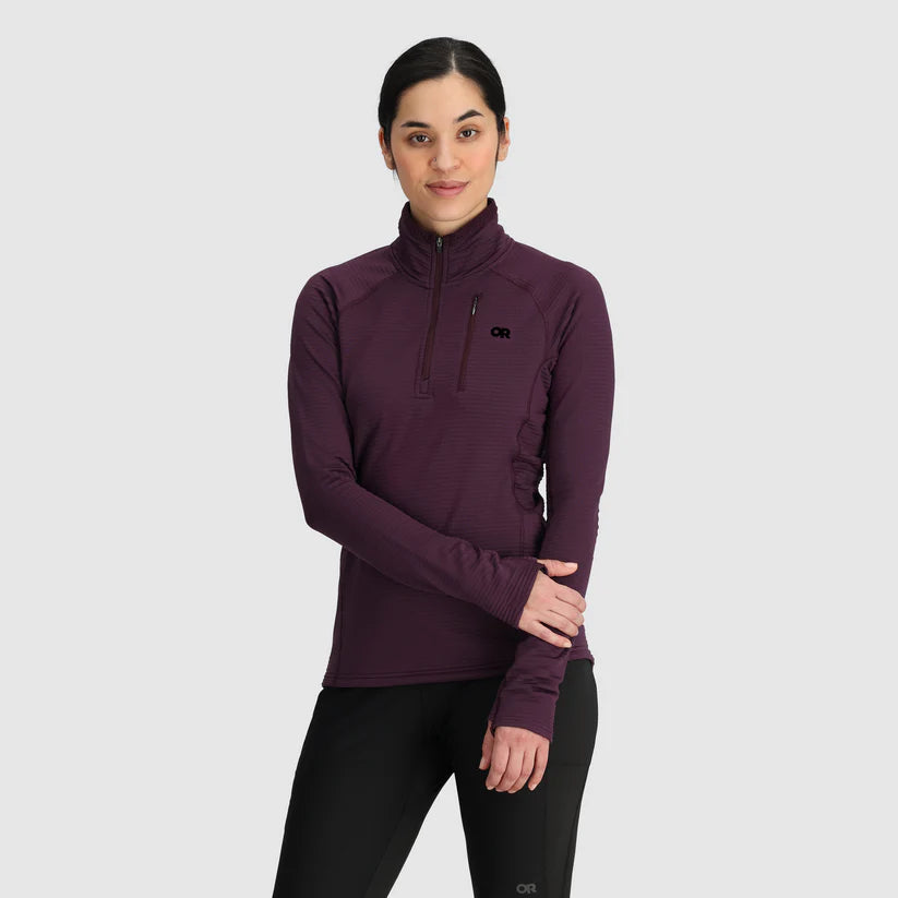 Outdoor Research Women's Vigor Grid Fleece Quarter Zip