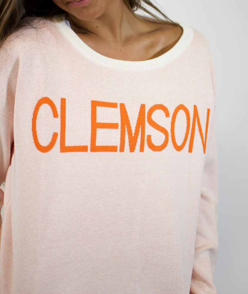Women's Clemson Gameday Hi-Low Sweater