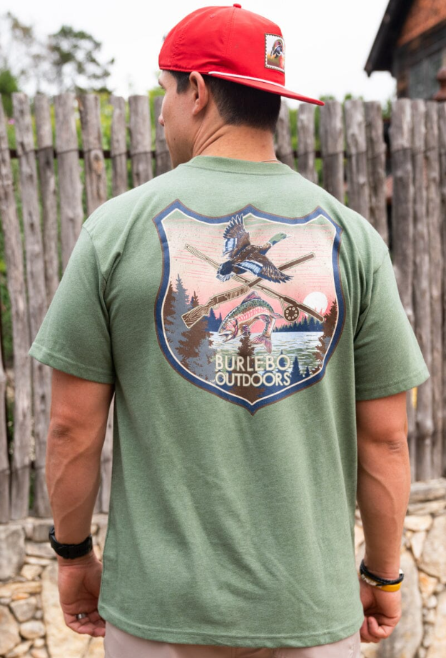 Burlebo Men's Rod and Gun T-Shirt