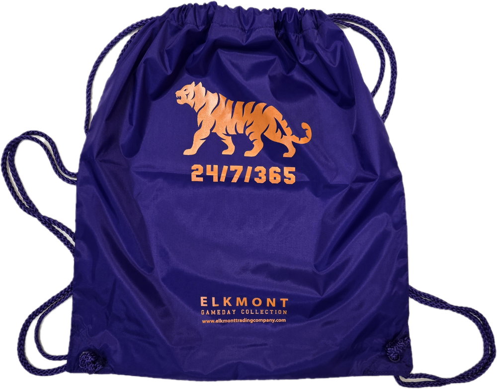 Elkmont Tiger 24/7/365 Drawstring Bag