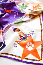 Saturday Silks Clemson Tigers Saturday Scarf