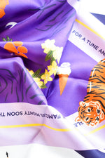 Saturday Silks Clemson Tigers Saturday Scarf