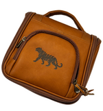 Elkmont Tiger Andres Hanging Leather Dopp Kit