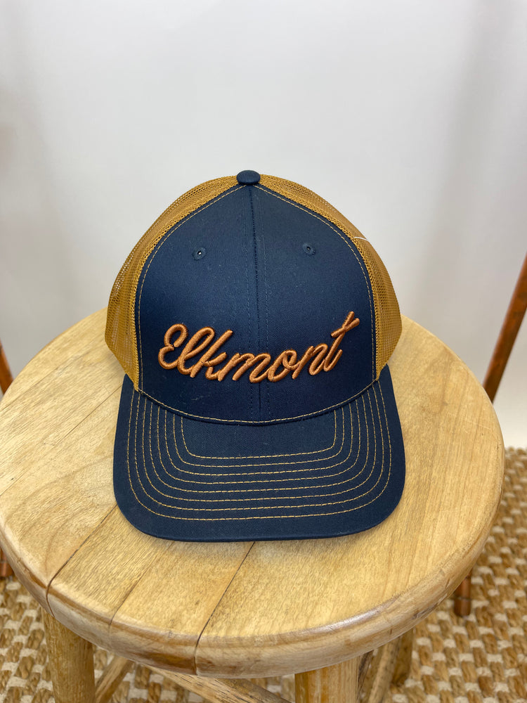 Elkmont Cursive Trucker Hat