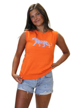 Women's Gameday Ready Sleeveless Cotton Sweater