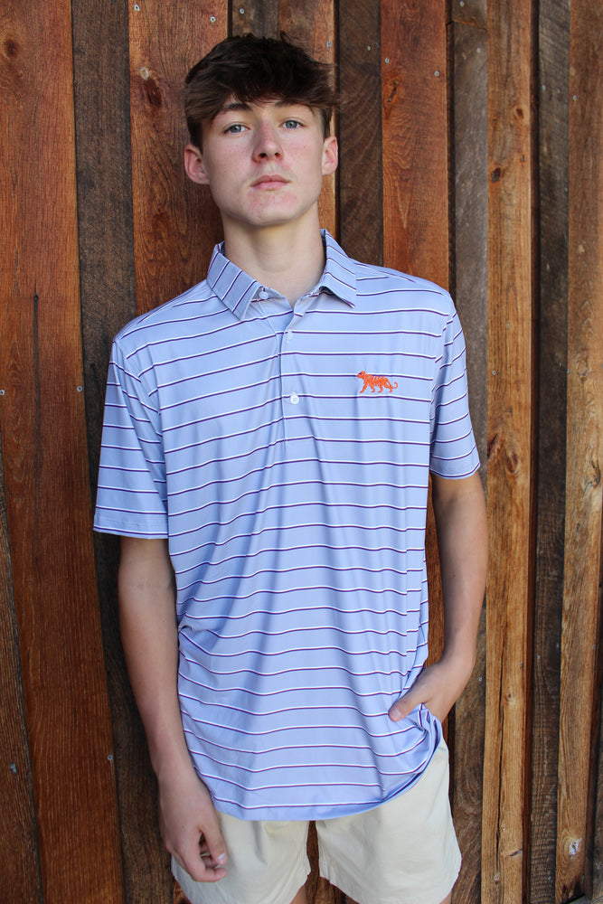 Elkmont Men's Dawson Striped Polo