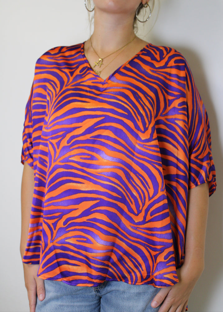 Sadie Fight Tigers Oversized Top
