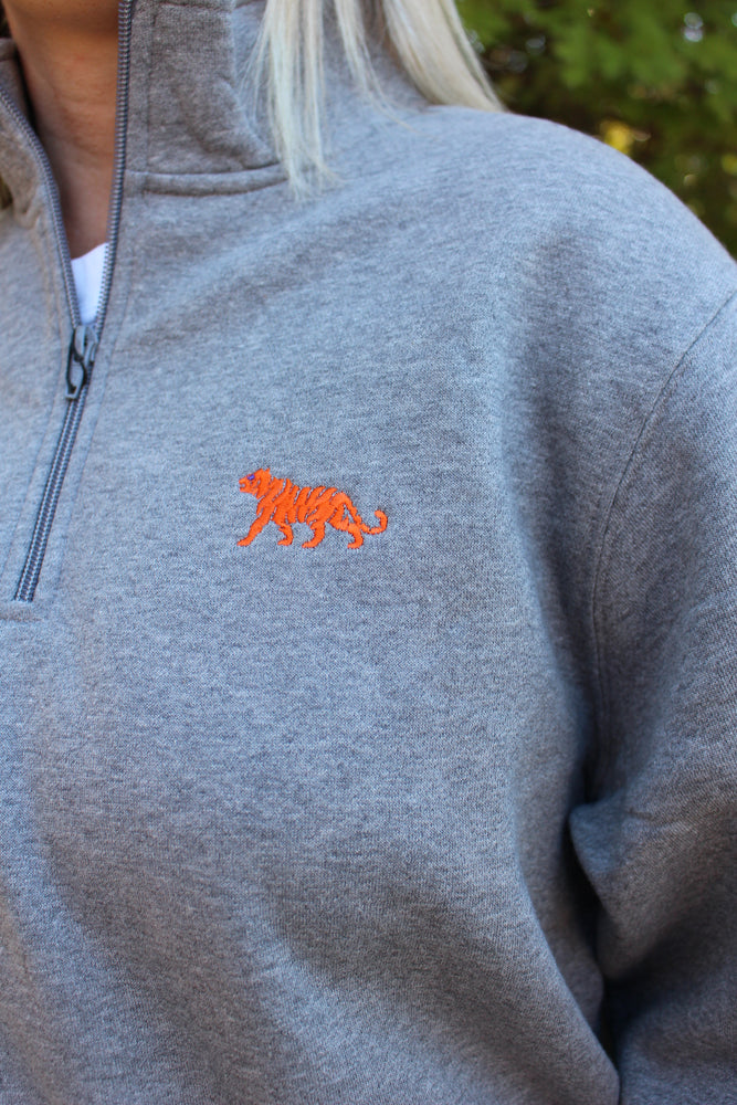 Elkmont Tiger Casual 1/4 Zip Pullover