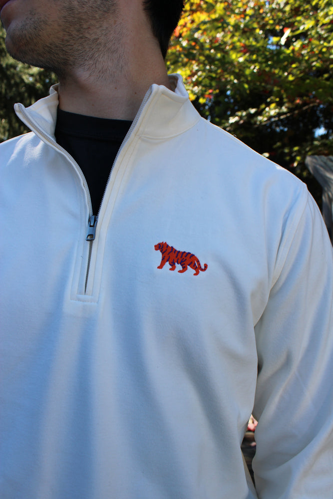 Elkmont Tiger Men's Luxe 1/4 Zip Gameday Pullover