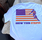 Elkmont Show Your Stripes Game Day Tee