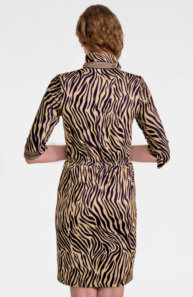 Gretchen Scott Twist & Shout Dress Zebra / L Gretchen Scott Twist & Shout Dress Zebra / L