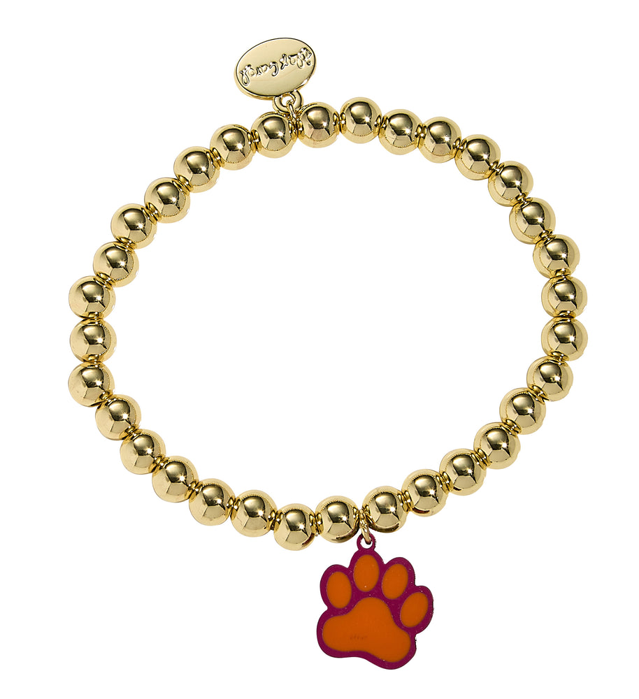 Alex Carol Gameday Ready Clemson Charm Bracelet