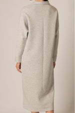 Penelope Modal Collared Long Sleeve Dress