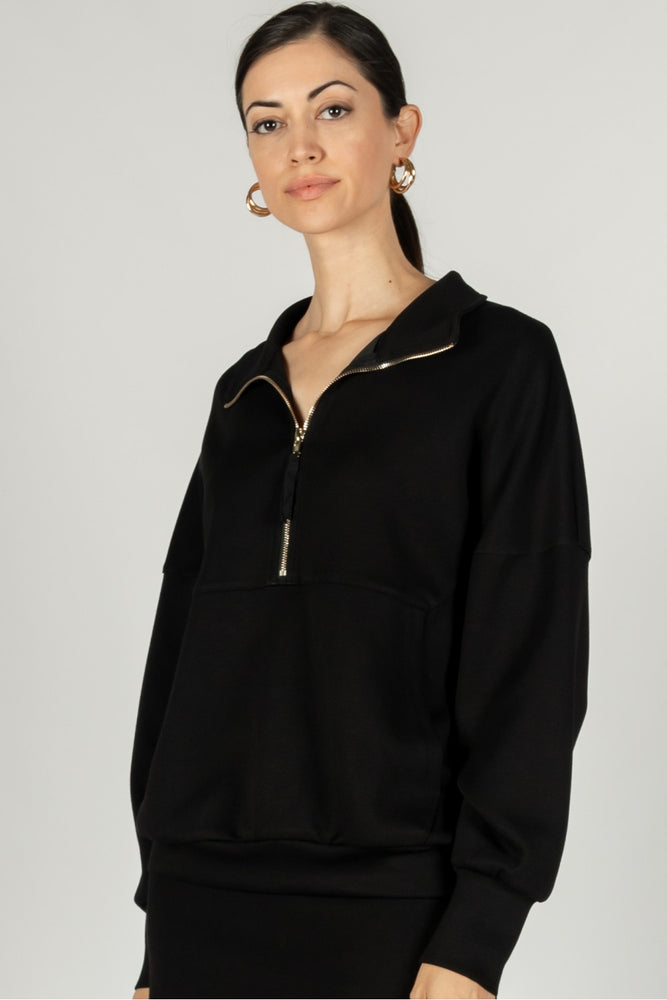 Melody Modal Zip Up Pullover