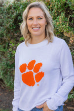 Women's Clemson Paw Sweater