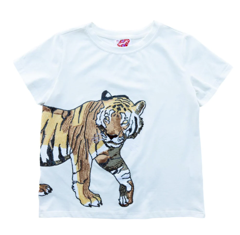 Sparkle City Wrap-Around Tiger Tee