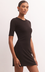 Z Supply Carolina Elbow Sleeve Mini Dress