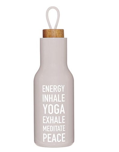 Yoga Stainless Steel Water Bottle