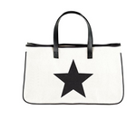 Star Canvas Accessory Tote