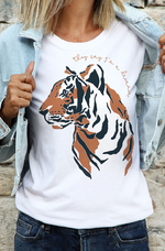 Dreamer Tiger Graphic Tee