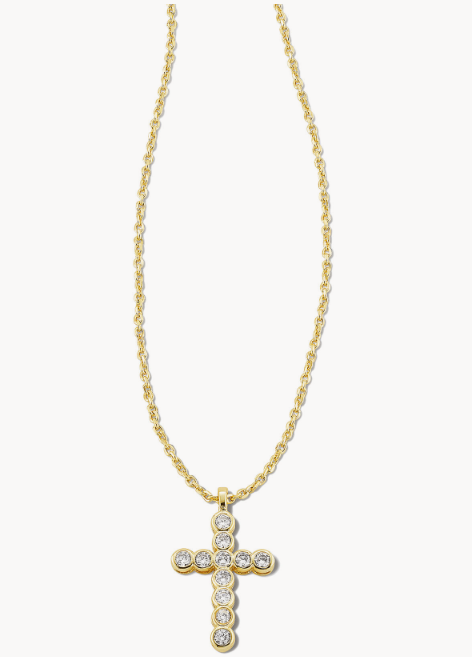 INK+ALLOY Small Cross Stick Necklace – Elkmont Trading Company