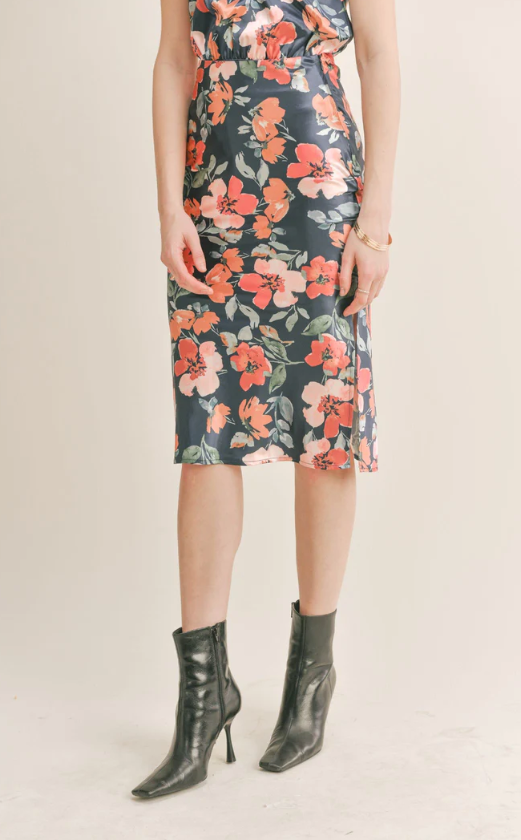 Sadie & Sage Style Icon Midi Skirt