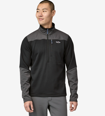 Patagonia Men's Long-Sleeved R1 Fitz Roy 1/4-Zip