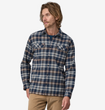 Patagonia Men's Long Sleeve Cotton Midweight Fjord Flannel Shirt