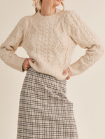 Sadie & Sage Prized Possession Pearl Sweater