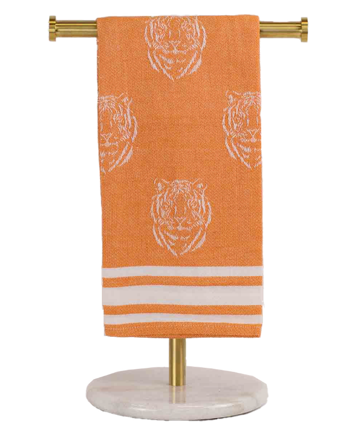 Jacquard Tiger Hand Towel